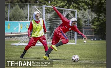 تمرین تیم ملى فوتبال بانوان 7