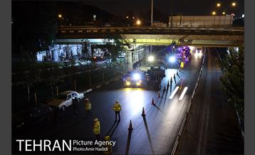 شب گردی اصحاب رسانه با معاون فنی و عمرانی شهرداری تهران 23