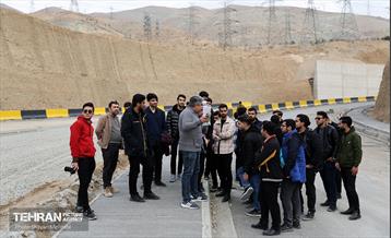 بازدید دانشجویان از پروژه خرازی و تقاطع آبشناسان-جنت آباد  41