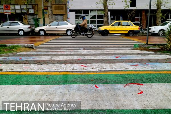اکران هنرهای محیطی نوروزی در بلوارکشاورز 1