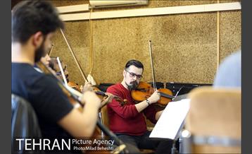 تمرین ارکستر فیلارمونیک ایران 38