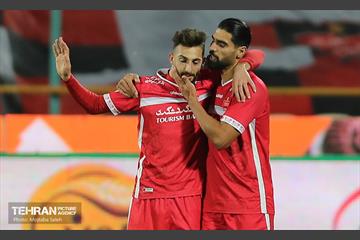 دیدار تیم های فوتبال پرسپولیس و نساجی مازندران 9