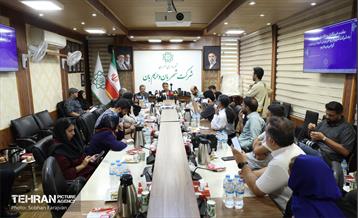 نشست خبری مدیرعامل شرکت شهربان و حریم‌بان شهرداری تهران 33