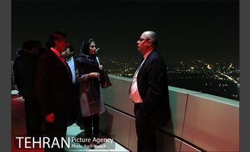 بازدید رییس مجلس ملی مجارستان ار برج میلاد تهران 15