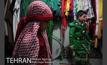 تعزیه خوانی در تکیه دو شهید دولت آباد 7