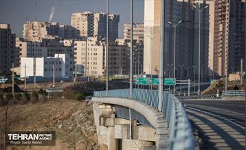 بازگشایی پل تقاطع غیرهمسطح بزرگراه شهید همدانی با رودخانه وردآورد 22