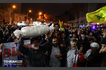 تجمع مردمی در محکومیت فاجعه بیمارستان شفا غزه 8