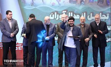 تجلیل از مدال‌آوران المپیک پاریس در شهردار تهران 23