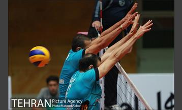 دیدار سایپا تهران و صالحین ورامین در لیگ برتر والیبال 6