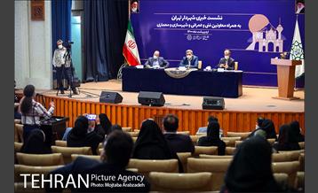 نشست خبری شهردار تهران 37