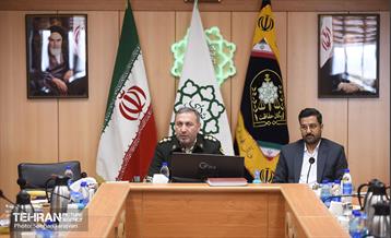 نشست خبری فرمانده یگان حفاظت شهرداری تهران 16