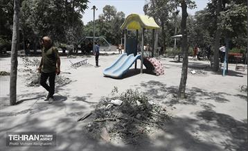 بوستان ایثار در منطقه ۲۰ به چرخه خدمت بازگشت 32