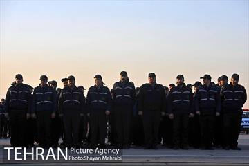 پیشواز نیروهای شهربان و حریم بان از نوروز با حضور شهردار تهران 8