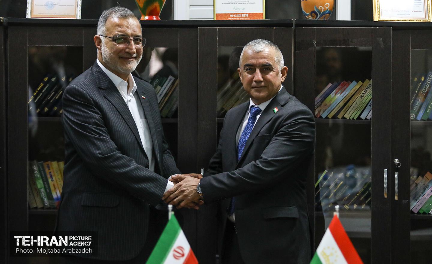 دیدار شهردار تهران با رییس سازمان توسعه گردشگری تاجیکستان 16