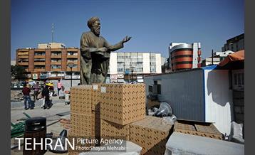 پروژه ساماندهی میدان هفتم تیر در آستانه بهره برداری 4