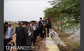 بازدید شهردار تهران ازمناطق سیل زده خوزستان 11