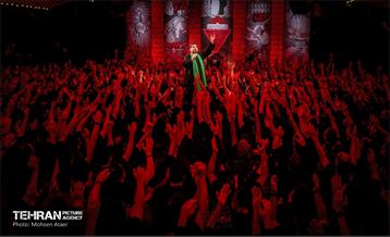 عزاداری شب چهارم محرم در هیئت ریحانة الحسین 21