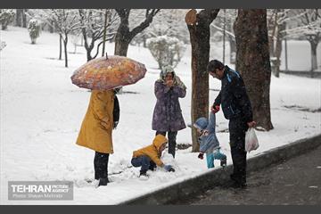 بارش برف در تهران 28