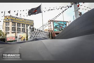 اهتزاز اَبَر پرچم متبرک ابا عبدالله حسین(ع) 18