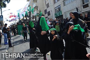 حرکت نمادین کاروان اُسرای کربلا در ده ونک 44