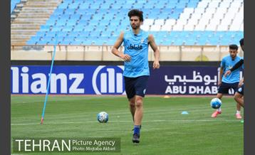 تمرین تیم فوتبال استقلال تهران