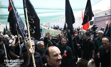 دسته عزاداری بسیجیان شهرداری تهران 1