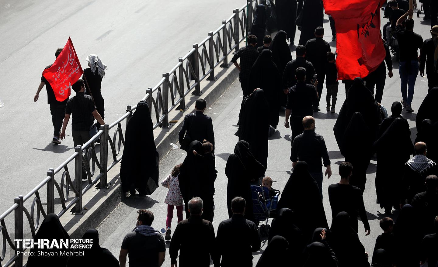 پیاده روی جاماندگان اربعین حسینی(ع) در تهران 29