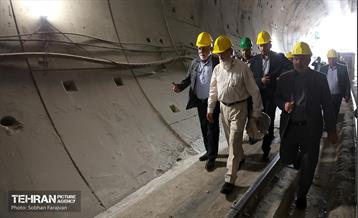 بازدید اعضای شوراهای شهر مراکز استان‌ها از کارگاه خط ۱۰ مترو تهران 17