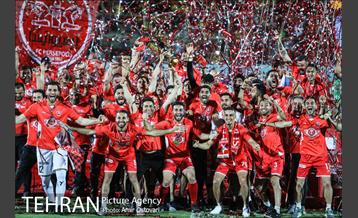 اهدای جام قهرمانی لیگ برتر به تیم پرسپولیس 14