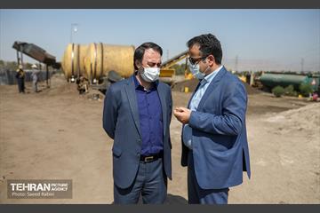 بازدید اعضای شورای شهر از پروژه های سازمان مدیریت پسماند 20