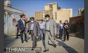 بازدید عضو شورای اسلامی شهر تهران از پروژه های منطقه 11