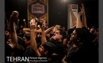 عزادارای ایام فاطمیه در هیئت ریحانة الحسین 13