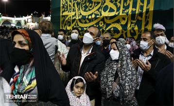 لحظه سال تحویل در حرم امام زاده صالح(ع) 18