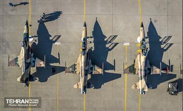 تمرین رژه نیروی هوایی ارتش 3