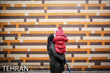بارش باران پاییزی در تهران 9