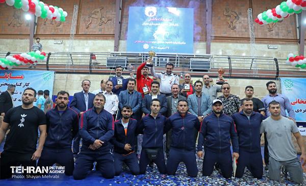 اختتامیه مسابقات کشتی شهرداری تهران 37