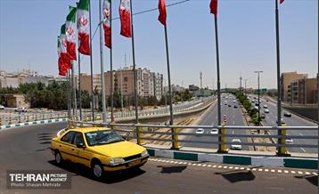 بهره‌برداری از تقاطع غیرهمسطح بزرگراه همت و اشرفی اصفهانی 18