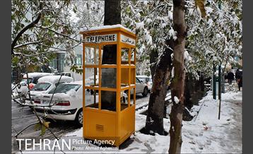 بارش اولین برف پاییزی در تهران 17