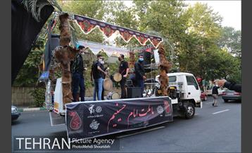 برگزاری اعزای حسینی در بوستان قصر منطقه هفت 11