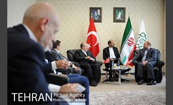 دیدار دکتر قالیباف با دکتر کادیرتوپباش شهردار استانبل 7