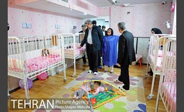 بازدید شهردار تهران از شیرخوارگاه ترکمانی 11