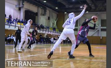 دیدار تیم های بسکتبال نارسینا و گروه بهمن 4
