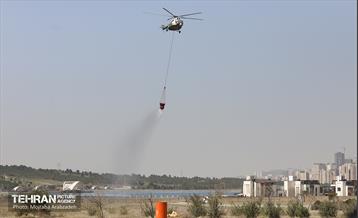 حضور شهردار در تمرین مشترک امداد هوایی تهران 17