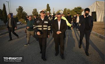طرح زمستانه مشترک پلیس راهور و شهرداری تهران 13