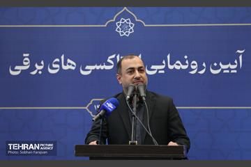 آیین رونمایی از تاکسی‌های برقی  9