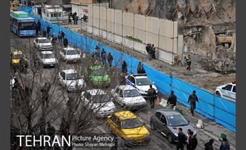 بازگشایی خیابان جمهوری پس از حادثه پلاسکو 7