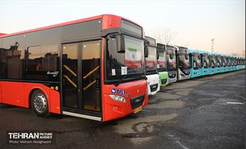 الحاق اتوبوس های برقی و دیزلی به اتوبوسرانی شهر تهران 44