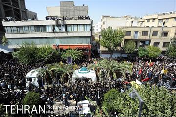 تشییع پیکر مطهر شهید محسن حججی 19