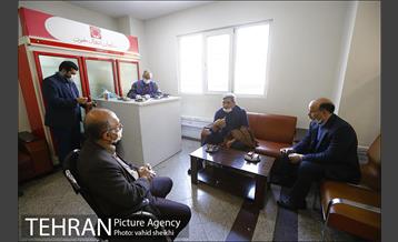 حضور شهردار تهران در سازمان انتقال خون تهران 14