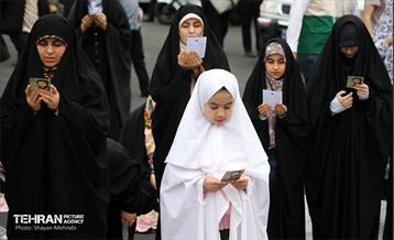 نماز عید فطر در مصلی تهران 5